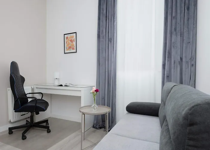 Family Apartment Cybernetyki With Ac And Parking By Noclegi Renters